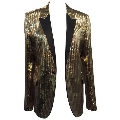 ysl glitter jacket|ysl men's jacket.